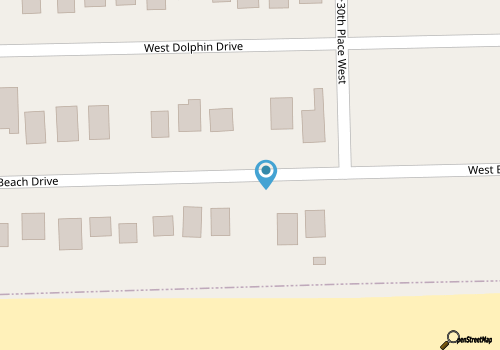 The Sale Fish: Modern Oceanfront Home with Private Pool and Elevator map location