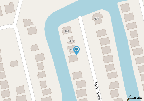 Steps to Sunset Beach: Canal-Front Home w/ Dock! map location