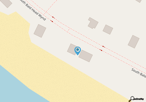 Spacious Oceanfront home near golf and pool, BHI map location