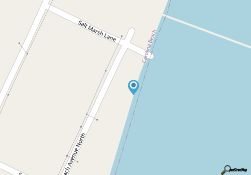 ??Oceanfront Carolina-Ocean Views-Dog Friendly-Gated Deck-Gas Grill?? map location