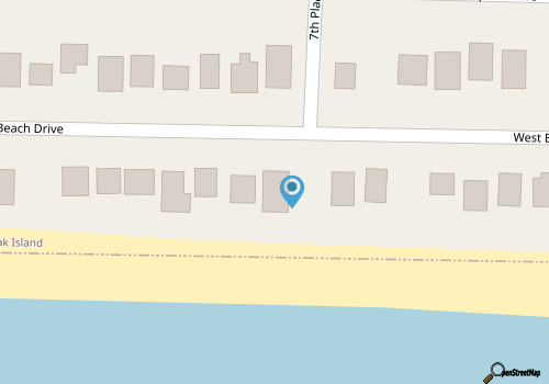 4BD Oceanfront Beach Bungalow map location