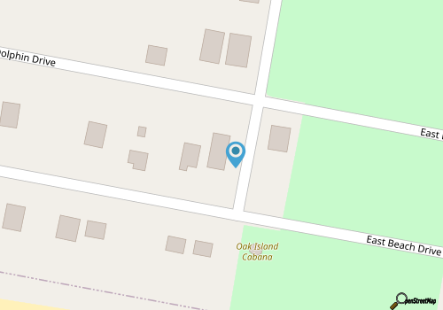 Holidaze / 4330 East Beach Drive - Coastal Vacation Resorts map location