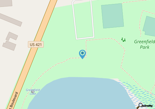 Greenfield Lake Park map location
