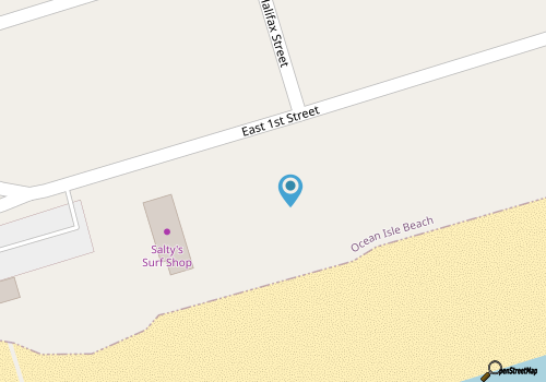 Cozy Oceanfront Condo Right in the Action of Ocean Isle Beach, NC map location