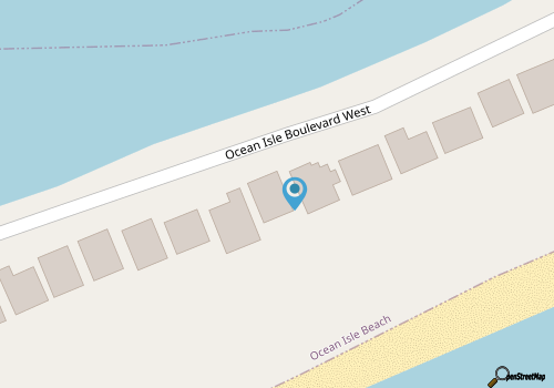Pirates Chest, Ocean Isle Beach map location