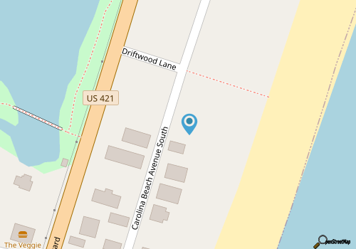 Driftwood Cottage - First floor OCEANFRONT beach retreat! Exceptional views, location and privacy by RedAwning map location