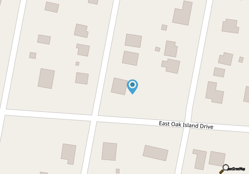 Dog-friendly 2nd-floor home near the beach porch, outdoor shower, huge tub map location