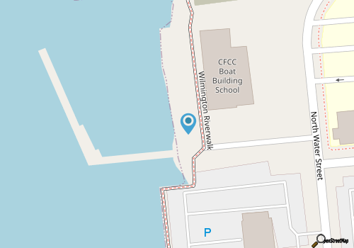 Ship Faced Condo Riverwalk Downtown Historic Wilmington - Fantastic Location map location