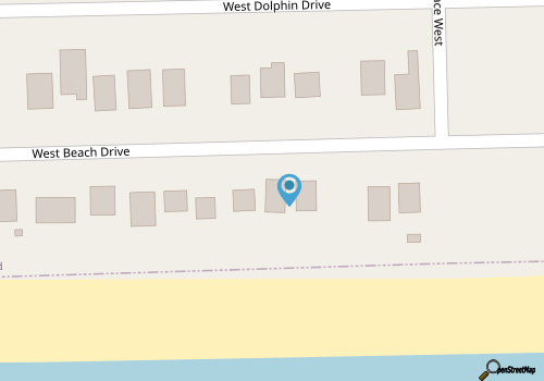 Amazing Dog Friendly Oceanfront 3 Bedroom Cottage, Steps to the Beach map location