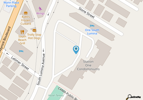 Station One 8A - Upscale 3 bedroom/2 bathroom oceanfront penthouse. map location