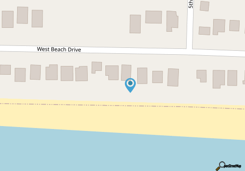 Boss Beach / 507 West Beach Drive - Coastal Vacation Resorts map location