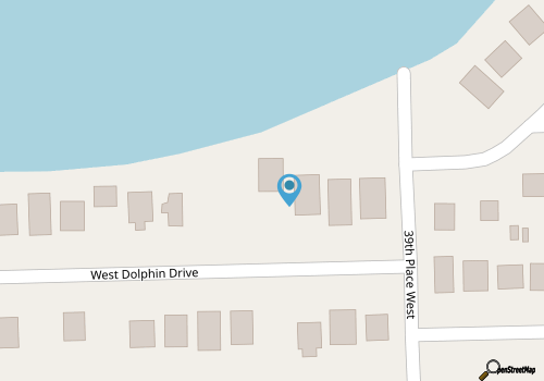 Jellyfish Cottage: Dog-Friendly Boho Elegance with Ocean Views map location