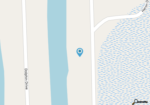 Short walk to the beach Dog friendly too! Docking for boaters! map location