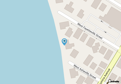 Oceanview 3BR Luxury Townhome, Steps to Wrightsville Beach map location