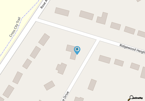 Freshly Updated Retreat in Midtown map location