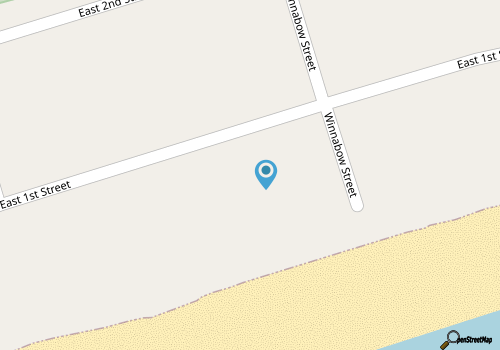 Oceanfront home - Life is but a Dream map location