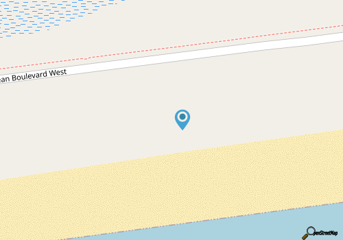 Heard the Waves - Comfortable, Cozy Oceanfront Beach Cottage! map location