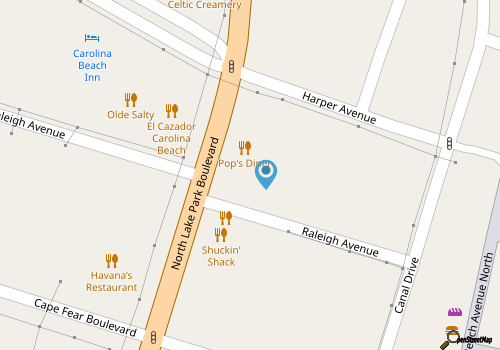 Pop's Diner map location