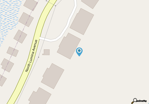 Sharing the Dream: fabulous Wrightsville Dunes Condo map location