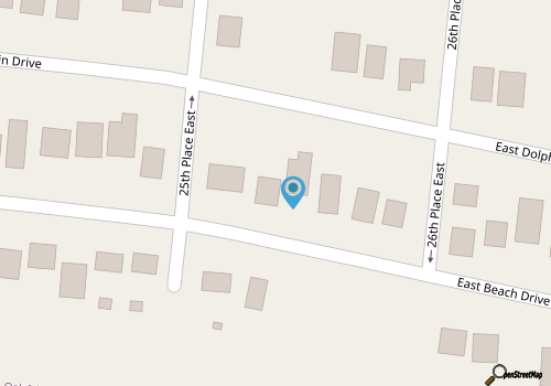 Dog-friendly home near the beach with amazing pool, central AC, & W/D map location