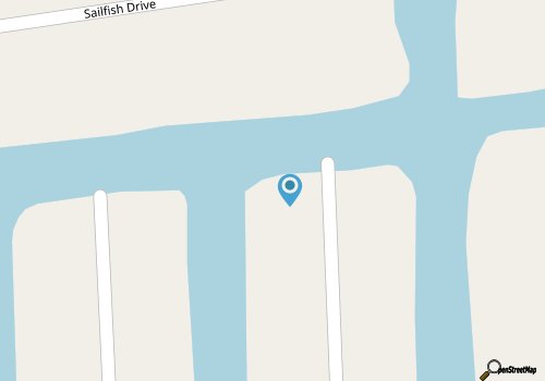 Walk to beach, wraparound porch, new boat dock, water on two sides,  Cargo Lift map location