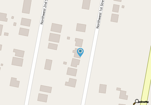 Nana's Nest: Quiet, Dog-friendly Beach House with Screened Porch Close to Beach map location
