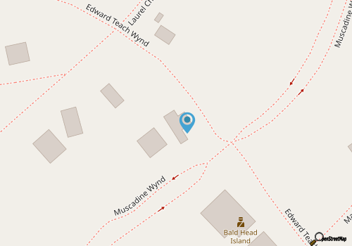 Beautiful forest home within walking distance to the maritime market and beach!! map location