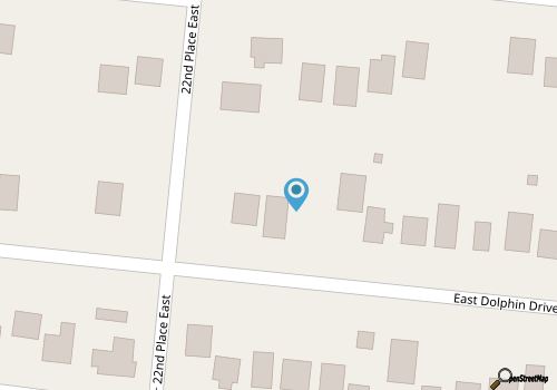 3BR/2BA House - Walk to Beach, Pool, Central OKI Location, Sleeps 11 map location