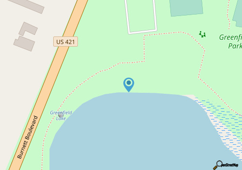 Greenfield Lake Park map location