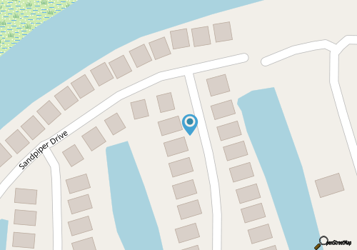 Turtle Key at Island Park Cottages Lovely West End of Ocean Isle Beach map location