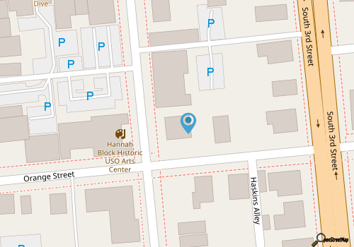 Classic estate home in heart of Downtown Wilmington curated for entertaining map location
