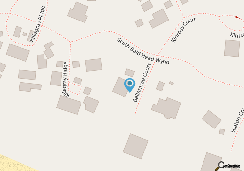 Southwind is an Oceanfront Beach Cottage just steps to South Beach! map location