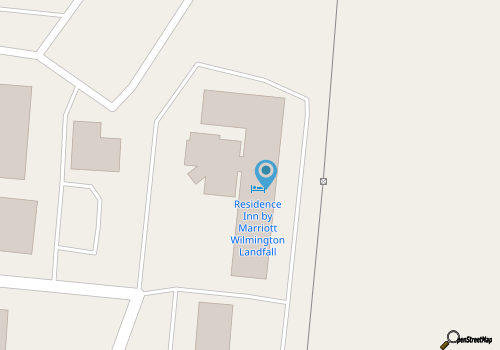Residence Inn Wilmington Landfall map location