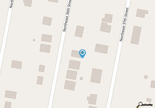 Wonderful Dog Friendly Beach House w/ Fenced in Back Yard and Amazing Game Room map location