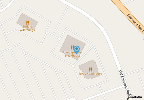 Hiro Japanese Steak House map location