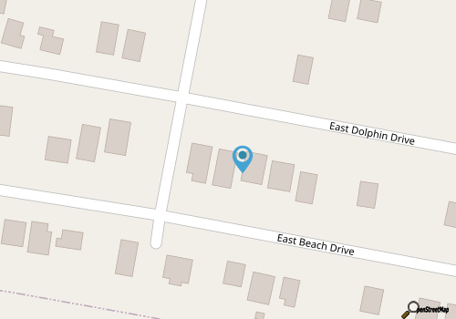3BR/2.5BA House, 2nd Row,Ocean Views, Walk to Beach, Dogs Ok, Sleeps 14 map location