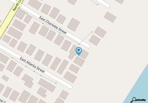 Quintessential Beach Cottage 1 Back from Beach map location