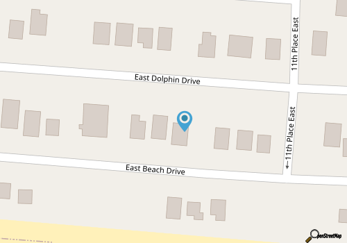 Beautiful & Cozy-2nd Row-4 Bedroom/2 Bath-Ocean View Home-Sleeps 8 map location