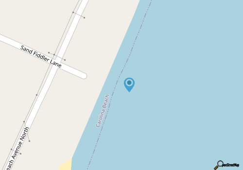 Seaside Escape - Carolina Beach map location