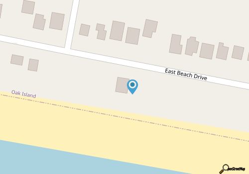 OCEAN FRONT, 4BD 2BA, FENCED YARD,  PET FRIENDLY, DIRECT BEACH ACCESS  map location