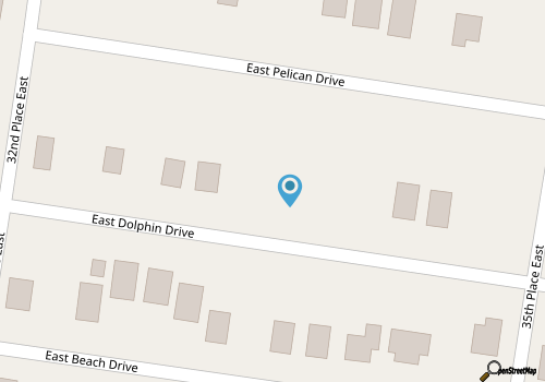 Ocean Views, Large Decks, Dog Friendly, Fenced Yard, Screened in Porch, Fire Pit map location
