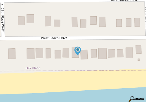 Spacious & Beautiful 4BR/2BA Oceanfront Home-Sleeps 12 map location