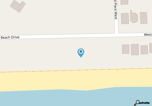 One of the NEWEST,NICEST Oceanfront Homes on Oak Island-Elevated map location