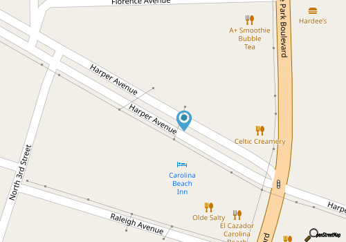 The Sand Bucket is within walking distance to the beach and boardwalk. map location