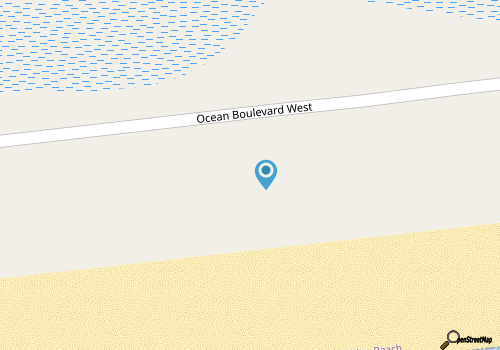 Oceanfront home with beach access - large deck, sunroom, AC & washer/dryer map location