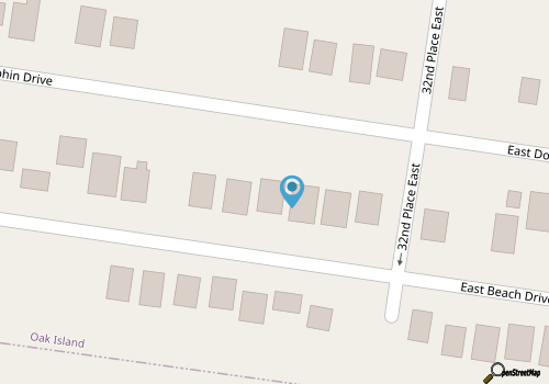 Out of the Blue: Classic, Dog-friendly, Ocean View Beach Cottage with Fenced Yar map location