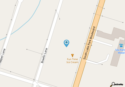 New Luxury Duplex, Short walk to Beach - Blue Pearl map location
