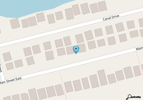 East End 2nd Row with 4 bedrooms and 4 bathrooms map location