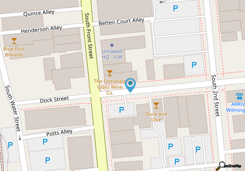 Shorty's Studio - Walkable to all of Downtown Wilmington - Full Coffee Bar map location