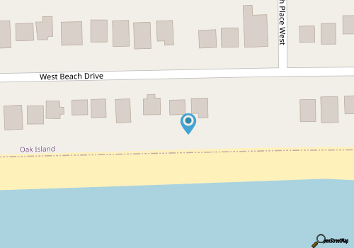 4BR/3BA Home - Oceanfront, Dog friendly and Steps to the beach, Sleeps 10 map location